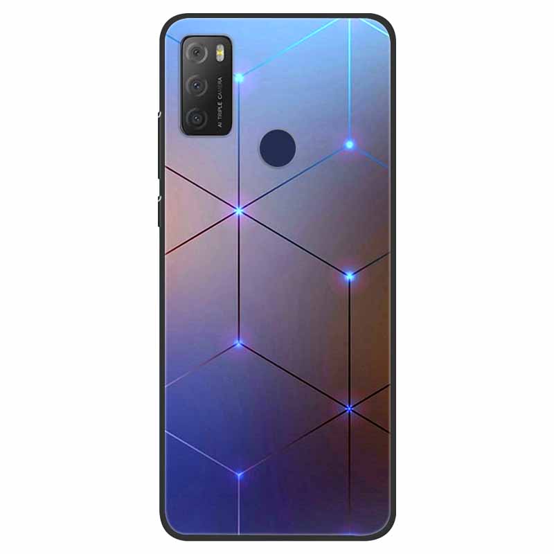 For TCL 20Y Case Shockproof Silicone Soft Phone Back Cover For TCL 20E 6125F Case TPU Bumper Coque For TCL20Y TCL20E 20 Y Funda