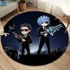 Re Zero Round Area Rug Carpet Rug For Living Room Bedroom Sofa Playroom Decor Nonslip Floor Mat