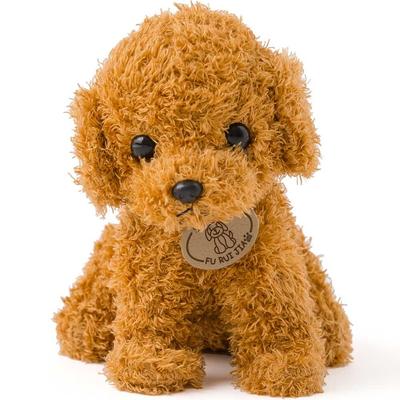 Herz Engel Plüschtier Pudel Hund Tier Hund Kind Kinder Mädchen Geburtstagsgeschenk Plüschtier (Beiger Pudel)