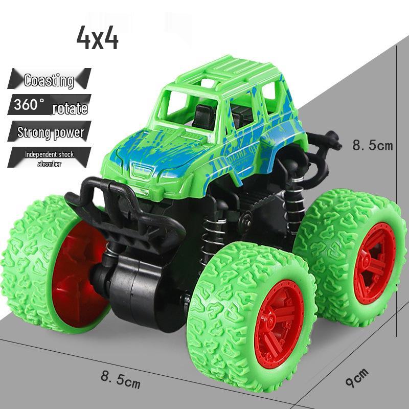 Children's Inertial Off-Road Toy Car: Durable Four-Wheel Drive Model