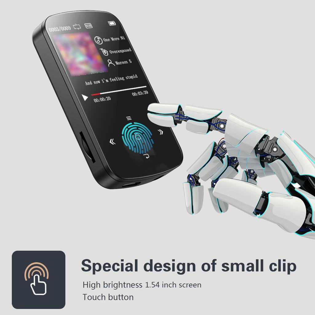 Odtwarzacz muzyczny M9 MP3 1,5-calowy ekran OLED z nagrywaniem radia FM