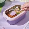 Edelstahl Bento Lunchbox Kinder Schule Bento Box Kinder Versiegelt Niedlich Tragbarer Lebensmittelbehälter Getrennte Beheizbare Lunchbox
