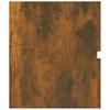 Vidaxl Szafka Pod Umywalkę, Przydymiony Dąb, 100X38,5X45 Cm