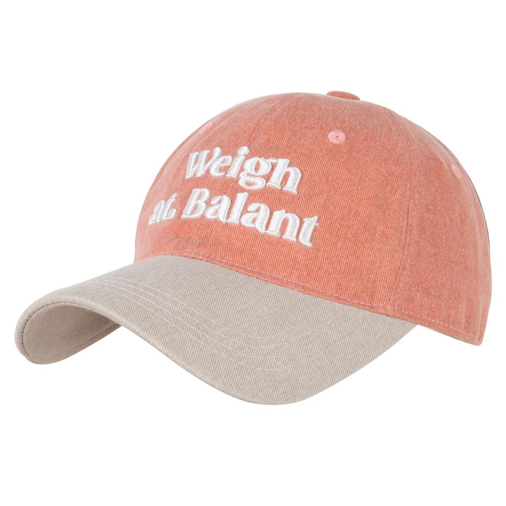 BALANT 2-Tone Washed Ball Cap [Orange]