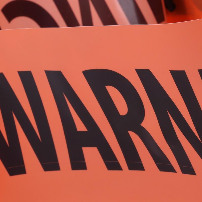 6Mx8CM Halloween Decor Warning Tape Signs Halloween Props Danger Warning Line New Isolation Belt Decoration Halloween Courtyard Home Garden Supplies