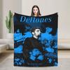 Deftones Alternative Metal Band Flanelldecke Junge Mädchen Super Weiche Überwurfdecke Winter Heimdekoration Tagesdecke Sofa Bettbezug