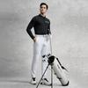 FILA Golf Series Casual Sports Fashion Lightweight Breathable Durable Stain-Resistant Knitted Long Sleeve Polo Shirt Men tops A11M545202FBK