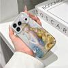 Enchanted Water Nymph Ice Crown Lady Portrait Art Film Aesthetic Protective Shockproof Bumper Case Cover For iPhone 14 15 16 17 Pro Max Plus