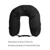 Travel Neck Pillow Self-fillings Travel Pillow Portable Stuffable Neck Pillow For Travel With Refillable Support Cushions