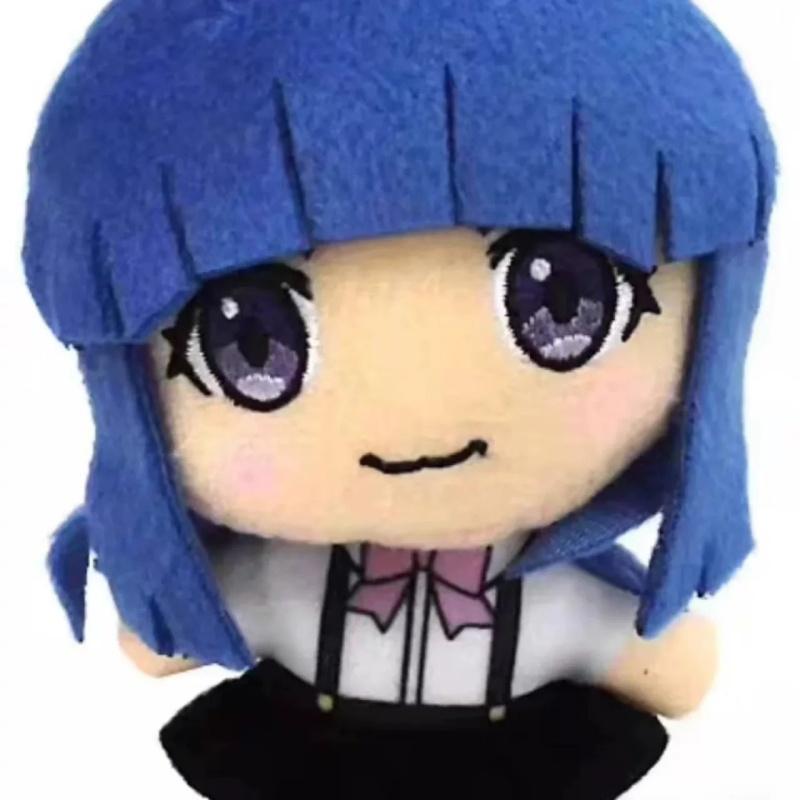 10cm Higurashi When They Cry Pluche Pop Hanger Fans Verzamelen Furude Rika Knuffelpop Rugzak Vakantie Cadeau 10cm blue
