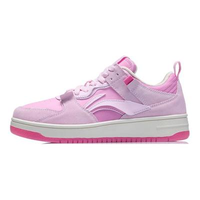Lining Mici Pro Antislip Slijtvaste Low-Top Skateschoenen Dames sneakers Kersenbloesemroze AGCR314-2