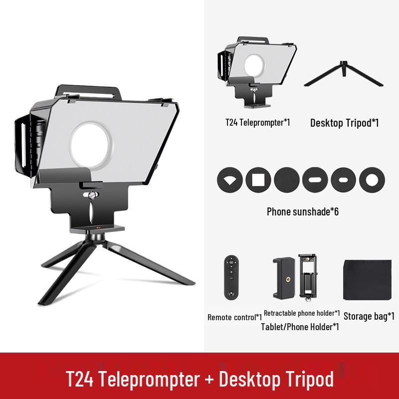 Ruifutu Přenosný teleprompter pro DSLR a mobilní zařízení