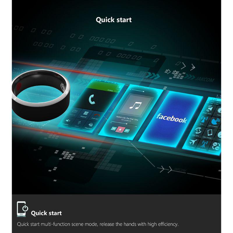 Buy R3 Wearable Smart Ring Magic Finger Rings for ANdroid Windows NFC ...
