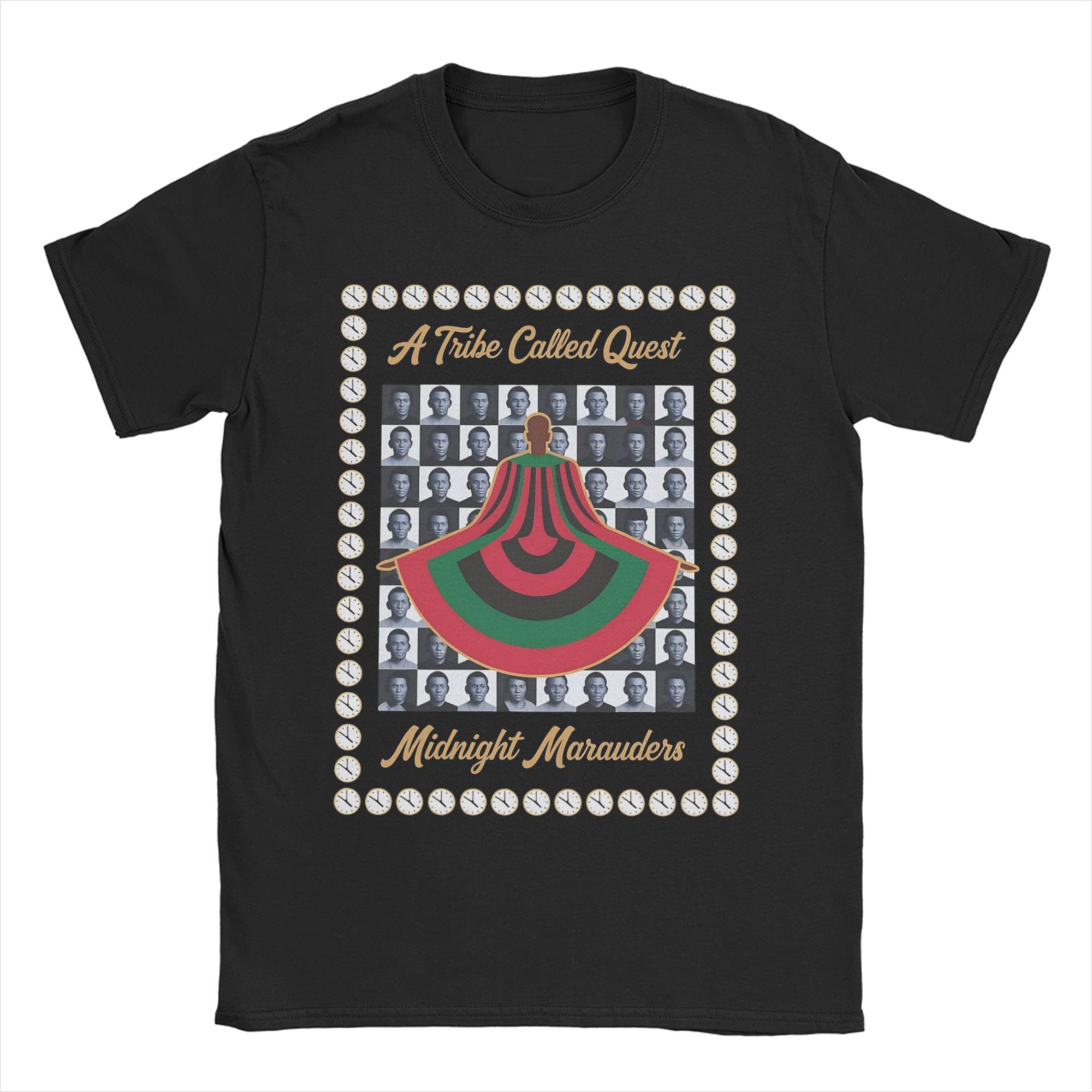 The best product for you Heren Dames De La Soul ATCQ A Tribe Called Quest T-shirts Puur Katoen Kleding Vintage Korte Mouw Tees Plus Size T-shirts L