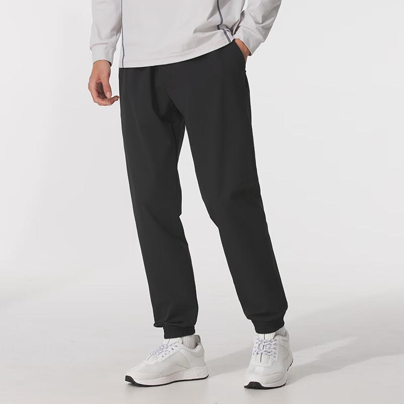New Balance Casual Pants Men's Black Moderate Cuffed Pants AMP53319-BK