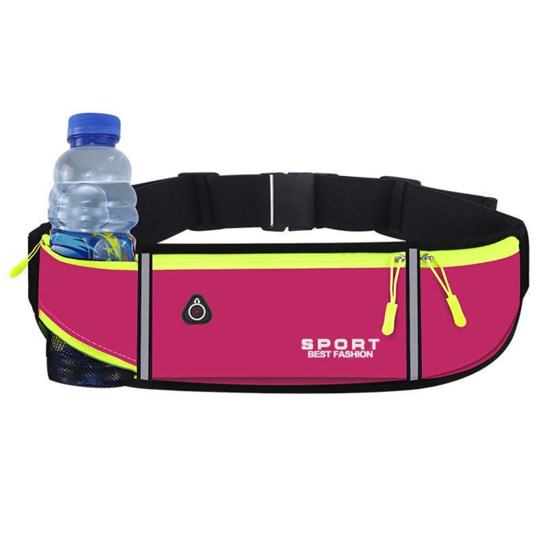 Sports Fanny Pack Women Belt Bag Men Running Waist Bag Phone Black Gym Bags Running Accessories