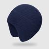 New Men Winter Hat Add Fleece Warm Earflap Cap Stylish Soft Beanie Hat For Male Outdoor Thicken Ski Sports Knitted Hat