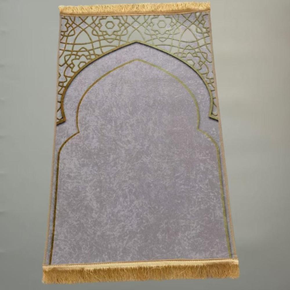 

Нескользящий молитвенный коврик фланелевые ковры на пол переносной молитвенный коврик 50*90cm розовый