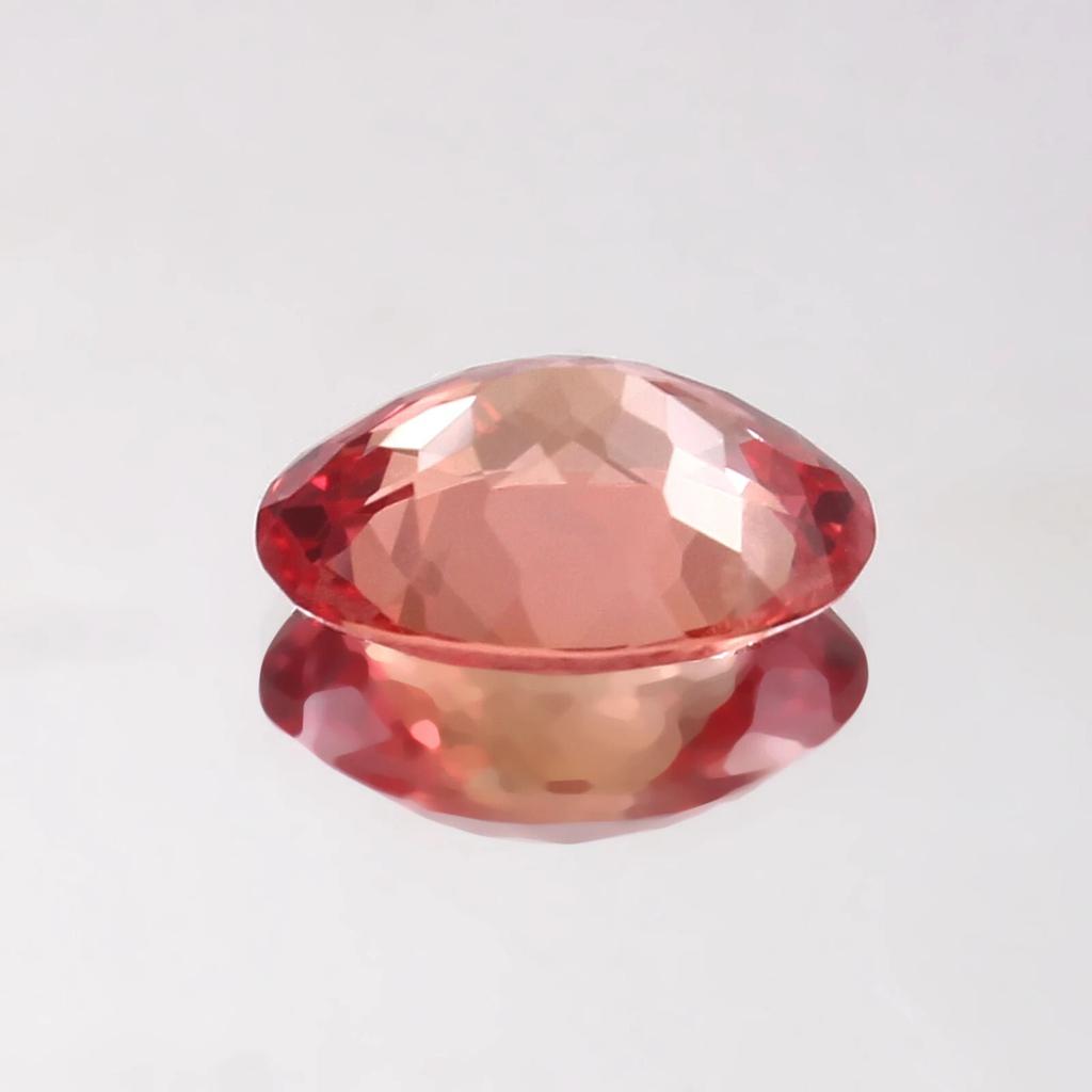 10 Ct Natural Padparadscha Sapphire Oval Stunning Certified Loose Gemstone
