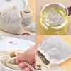 Drawstring Empty Tea Filter Bags Cooking Spice Separate Loose Tea Pouch*10pcs