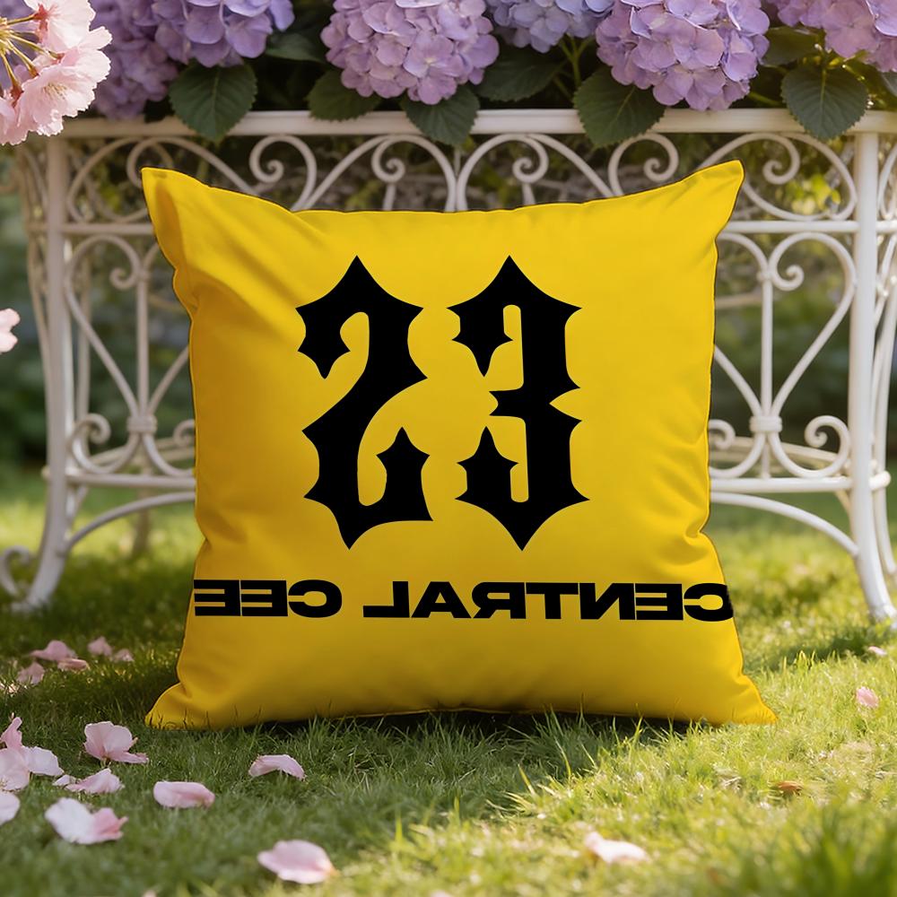 

RAP C-Central Cee Cushion Cover Home & Car Dual-Scene Pillow Cover: Reversible for Premium Comfort 30X30cm