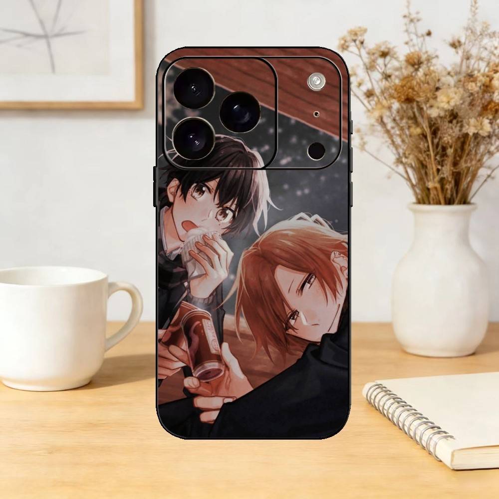 Sasaki To Miyano BL Phone Case Silicone Black Soft For IPhone 17,16,15,14,13,12,11,SE,Plus Pro Max