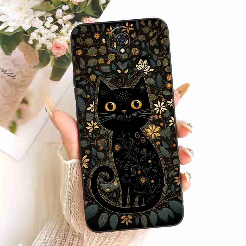 For Xiaomi Redmi 8A Case 6.22" Animal Pattern Cover Soft Silicone Phone Case For Xiaomi Redmi8A Redmi 8A Bumper Coque