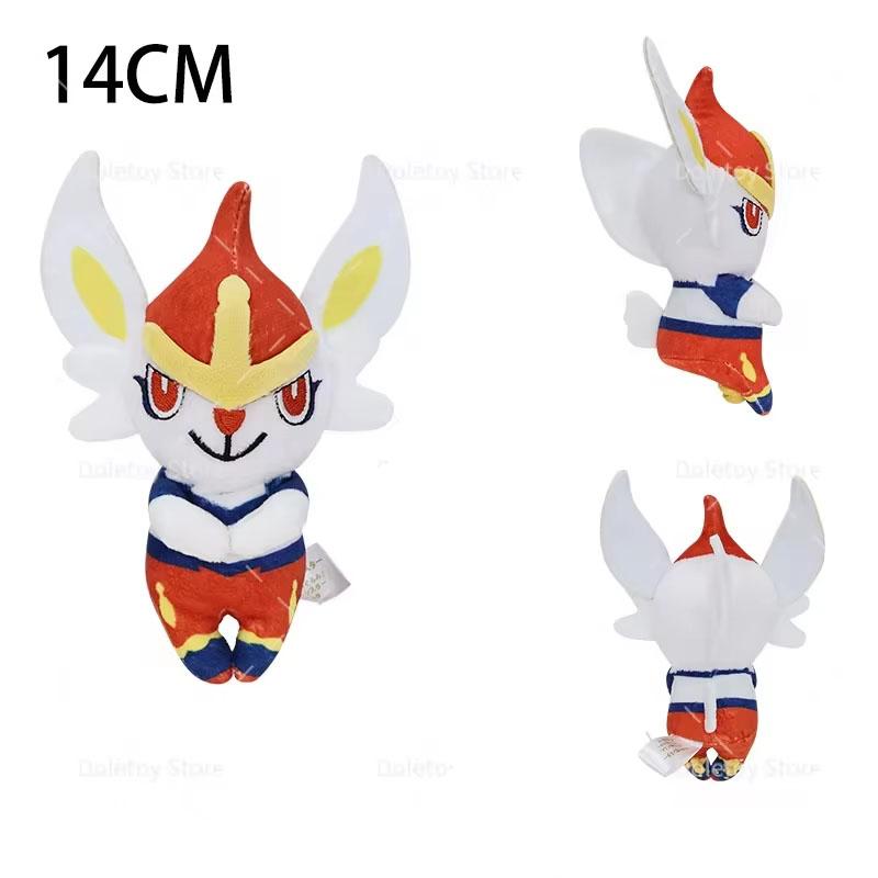 New Pokemon Plush Hisuian Zorua Cubone Gyarados Shiny Shinx Ninetales Skeledirge Butterfree Mewtwo Anime Stuffed Kid Xmas Gift