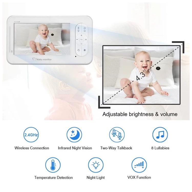 4.3-inch Baby Monitor