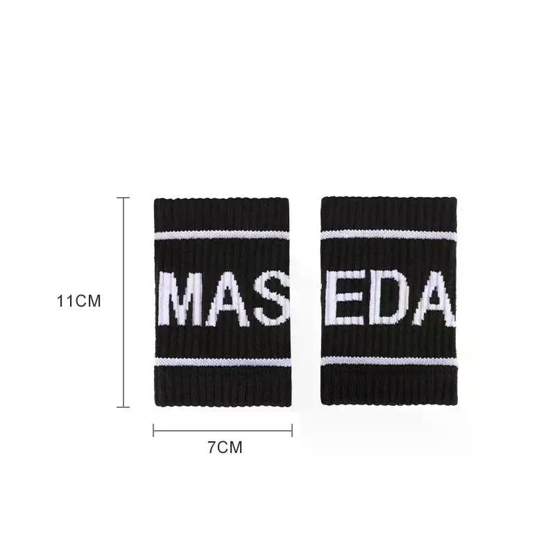 1 Paar Modisches Buntes Elastisches Sport-Handgelenkband Schweißband Handgelenkband Handgelenkstütze Für Basketball Volleyball Golf Tennis
