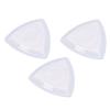 3 Pcs LED Guitar Picks ABS High Hardness Guitar Plectrum for Guitar Bass Players Gift Purple Light