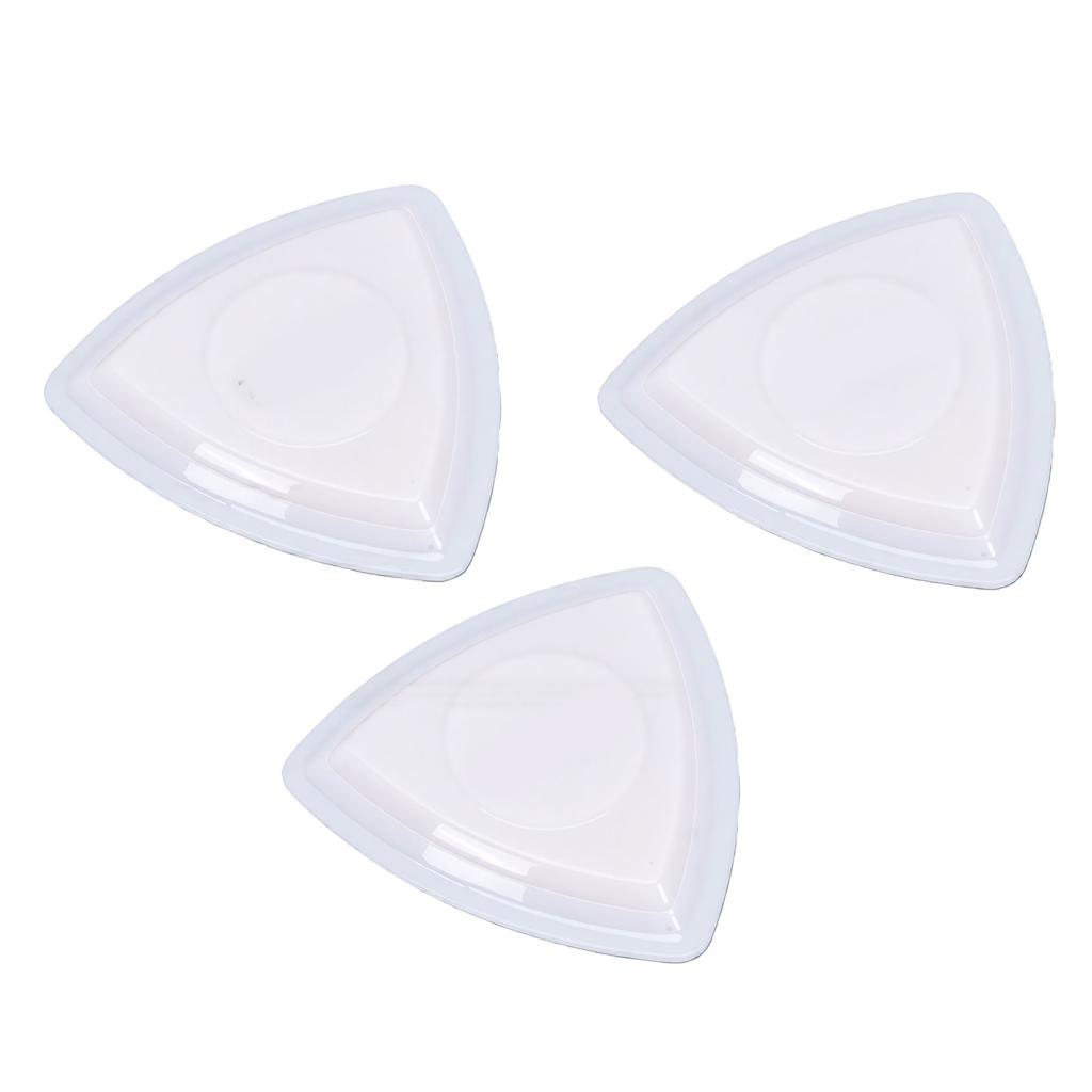 3 Pcs LED Guitar Picks ABS High Hardness Guitar Plectrum for Guitar Bass Players Gift Purple Light