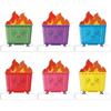 Thenshop 36 Pack Dumpster Fire Sticky Notes 3x3 Inch Funny Tearable Notepads Desk Accessories Everything Is Fine Paper Pad for Teacher Appreciation