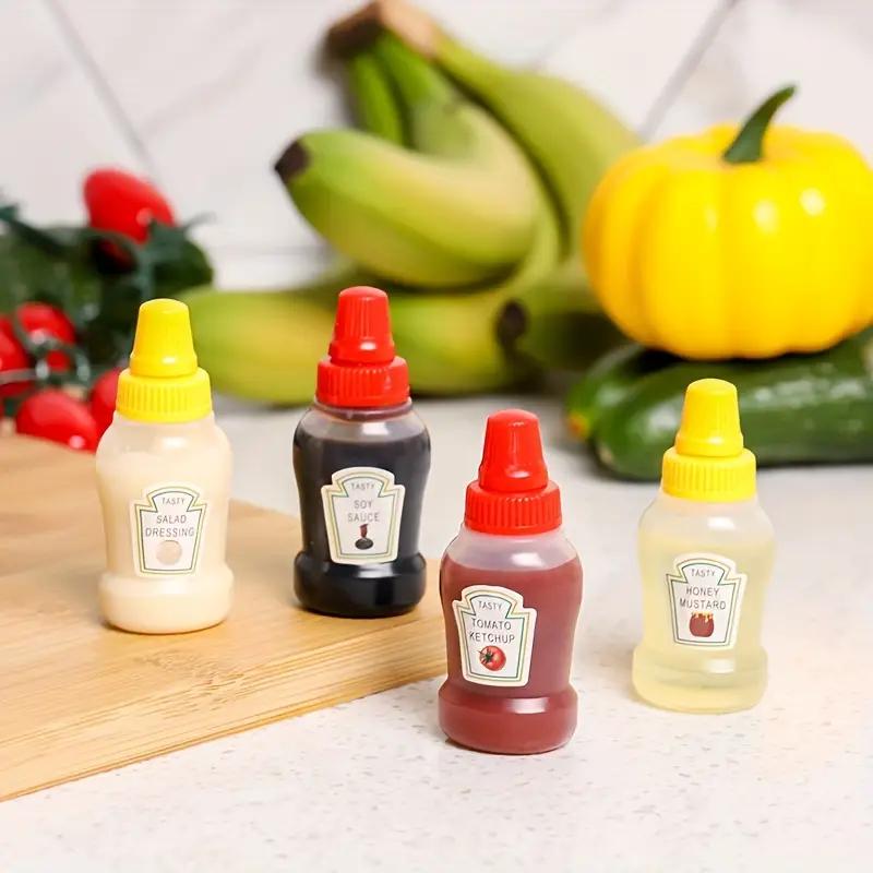 1pcs Mini Bottling Bottle Household Mini Seasoning Bottle Tomato Salad Honey Squeeze Bottle Sauce Bottle
