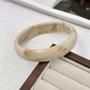 Y2K Boho Transparent Resin Acrylic Bangles for Women 2025 New Fashion Geometric Irregular Bracelet Aesthetic Jewelry