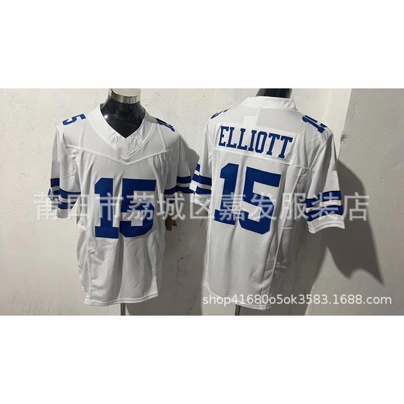 Camiseta de Fútbol Americano NFL Dallas Cowboys para Hombre de Algodón Ropa del Equipo Ropa para el Día del Partido Otoño