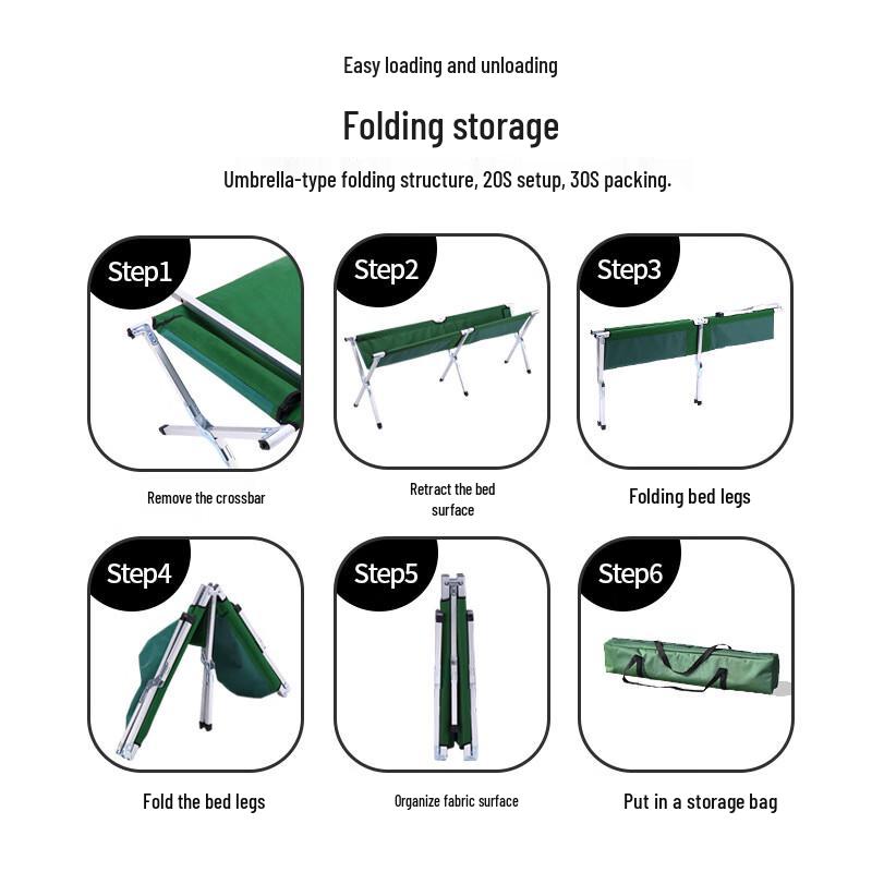 Fan Xi Outdoor Portable Folding Camping Cot
