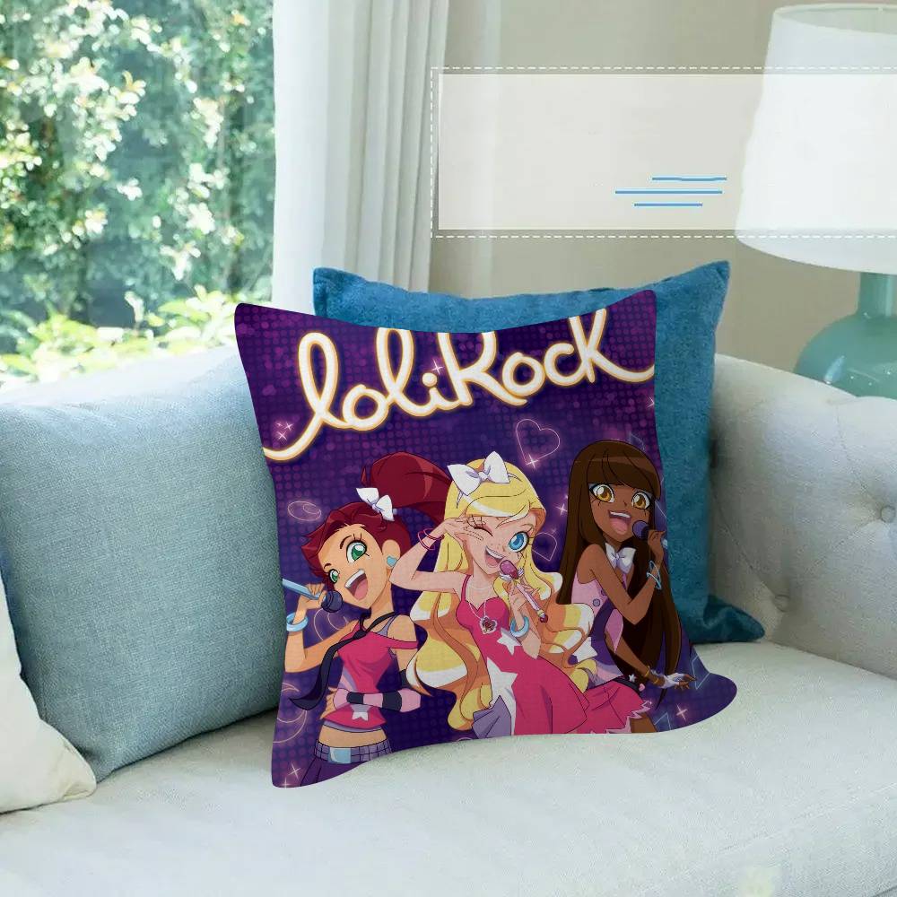 LoliRock Cartoon Anime  Maple Design Cushion Cover Happy Autumn Harvest decor Holiday Decorati Pillow Cover