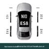 Stainless Steel Scuff Plates for 26 NIO ES8 Models - Interior Upgrade Accessories