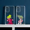 Sprout Dandys World Phone Case For Samsung Galaxy S24 S25 S23 S22 S21 Plus S24 S25 Transparent Cover Case