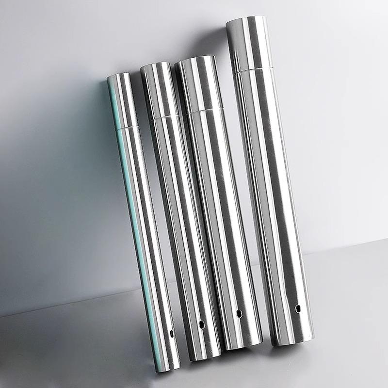 Barbecue Skewer Stick Stainless Steel Storage Tube Bbq Lamb Skewers Stick Grilled Meat Skewers Stick Storage Box Outdoors Travel