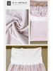 Pink fitness yoga pants women's summer folding waist drape casual loose wide-leg pants nude cloud sweatpants