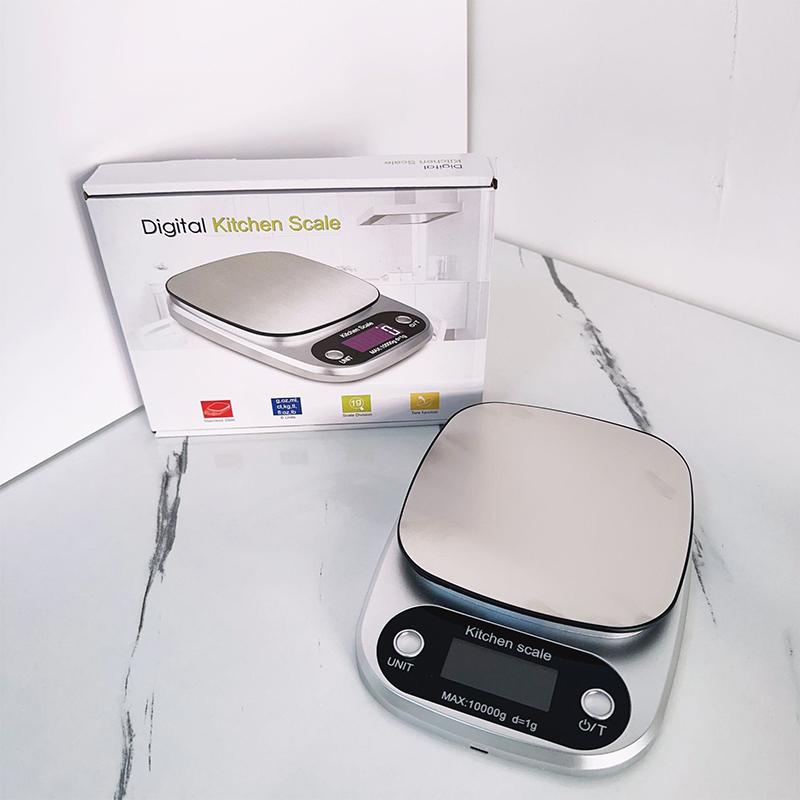 Electronic Kitchen Scale 10kg/1g for Accurate Baking Cooking and Diet Management