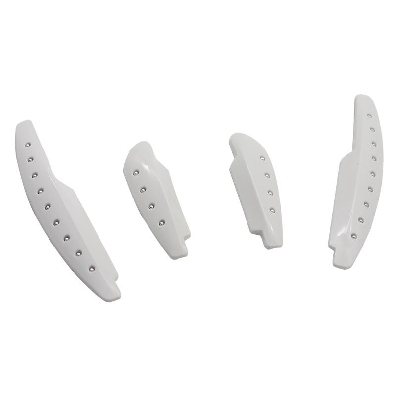 

4Pcs Car Door Edge Bumper Corner Guard Trim Anti Scratch Crash Protector Strip (White) білий