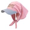 Quick Drying Korean Headscarf Baseball Hat Breathable Sunshade Letter Baseball Cap  Peaked Cap