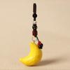 Handmade Heart Wood Carving Keyring & Backpack Charm – Perfect Gift for Couples or Girlfriend