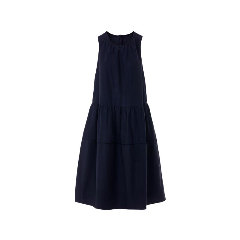 Langzi French Style Sleeveless Sun Protection Dress S