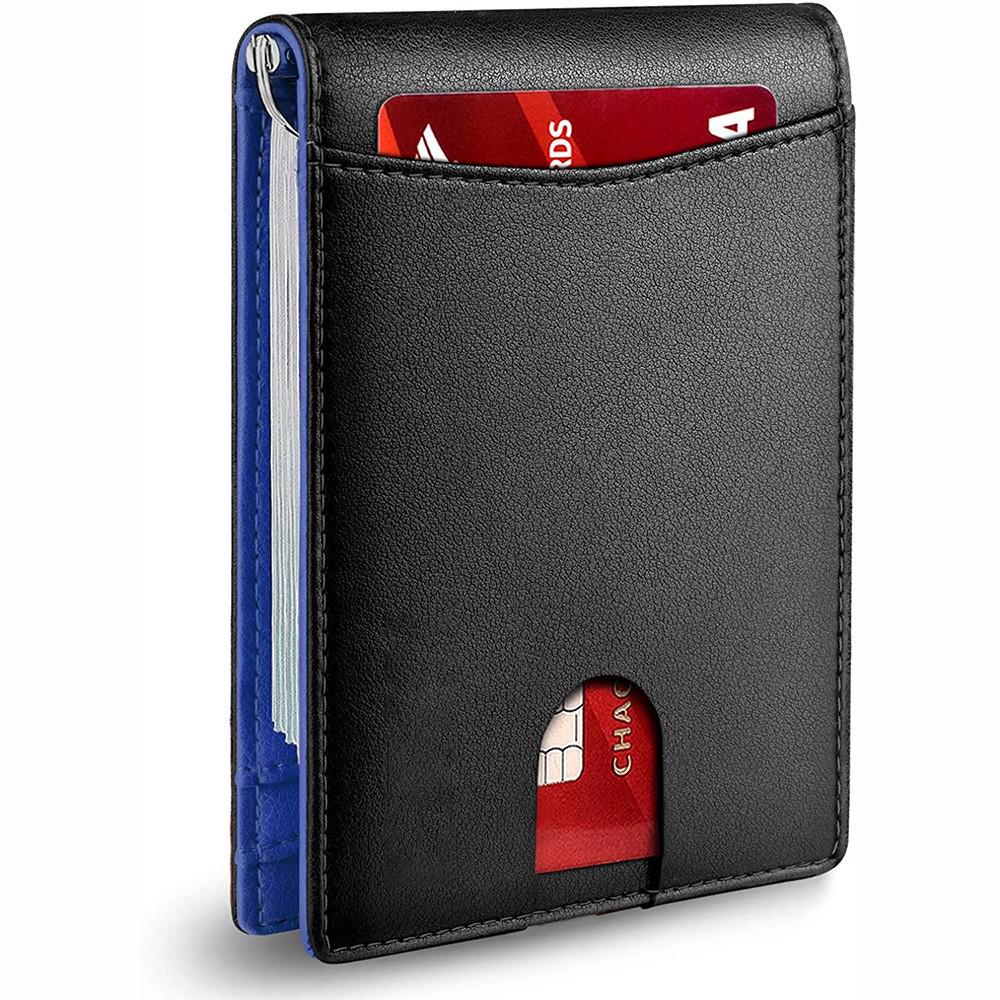 Cross-border RFID Carbon Fiber Minimalist Wallet with Multi-Card Slots