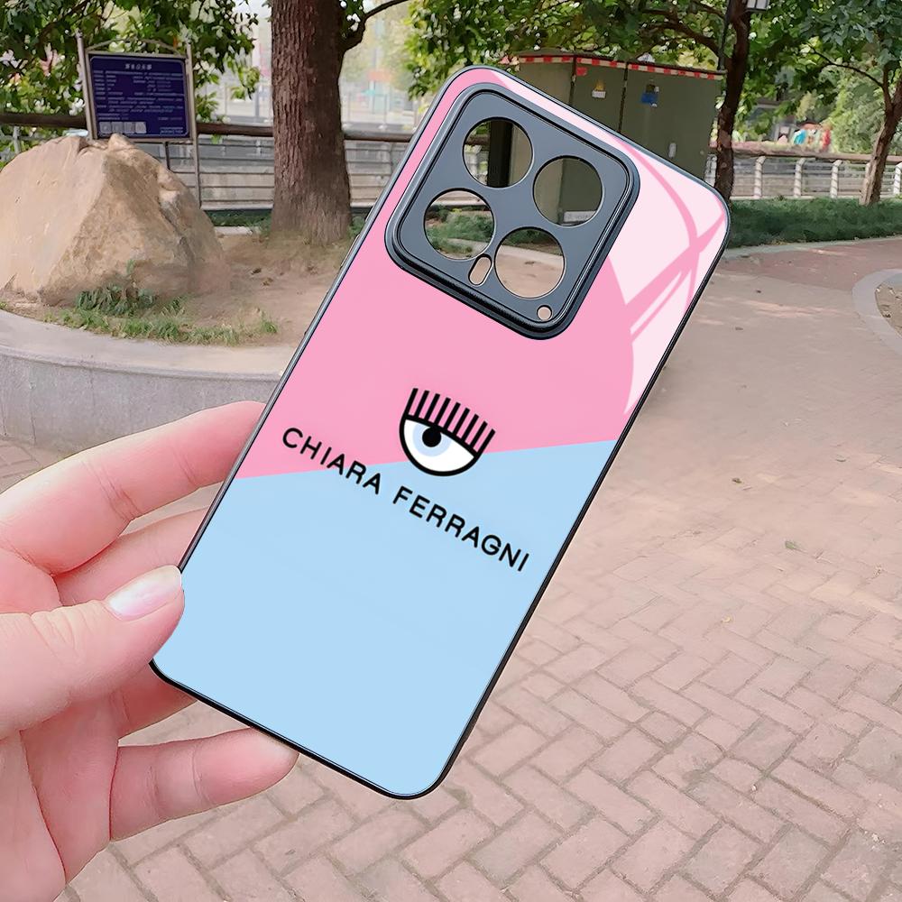 

Hot Ferragnies Eyes Chiara Phone Case for Xiaomi Redmi Note 13 12 11 10 13c 9t 12s 11s 12c Pro glass Cover Redmi Note 13 5G
