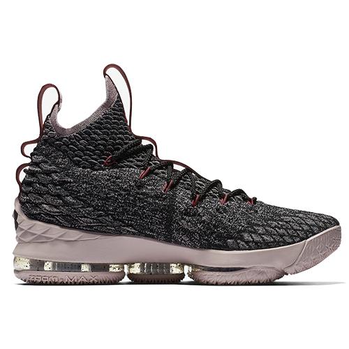 Nike LeBron 15 'Pride of Ohio' (Unisex) Black / Taupe Grey-Team Red Basketball Shoes 897648 003